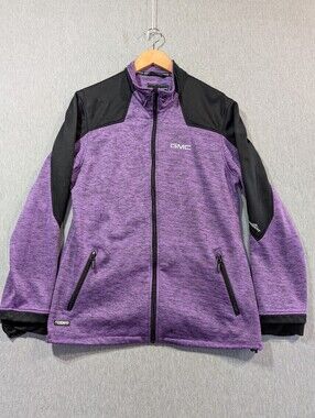 GMC Ignition By Choko Soft Shell Jacket Women's XL Purple Black Zip